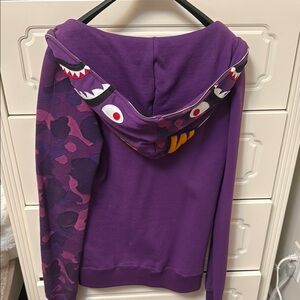 Bape Purple Hoodie